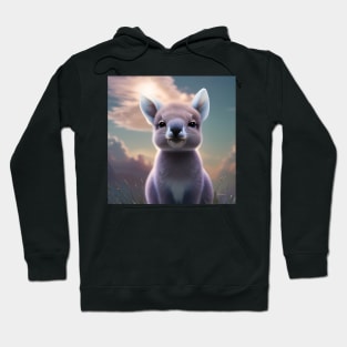 Cute Kangaroo girl Hoodie